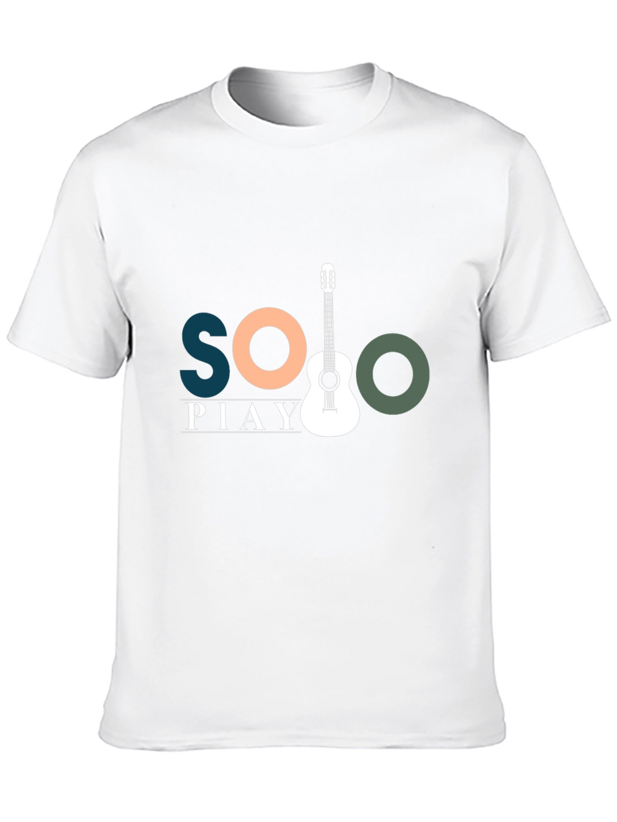 Solo Play Guitar Graphic Tee