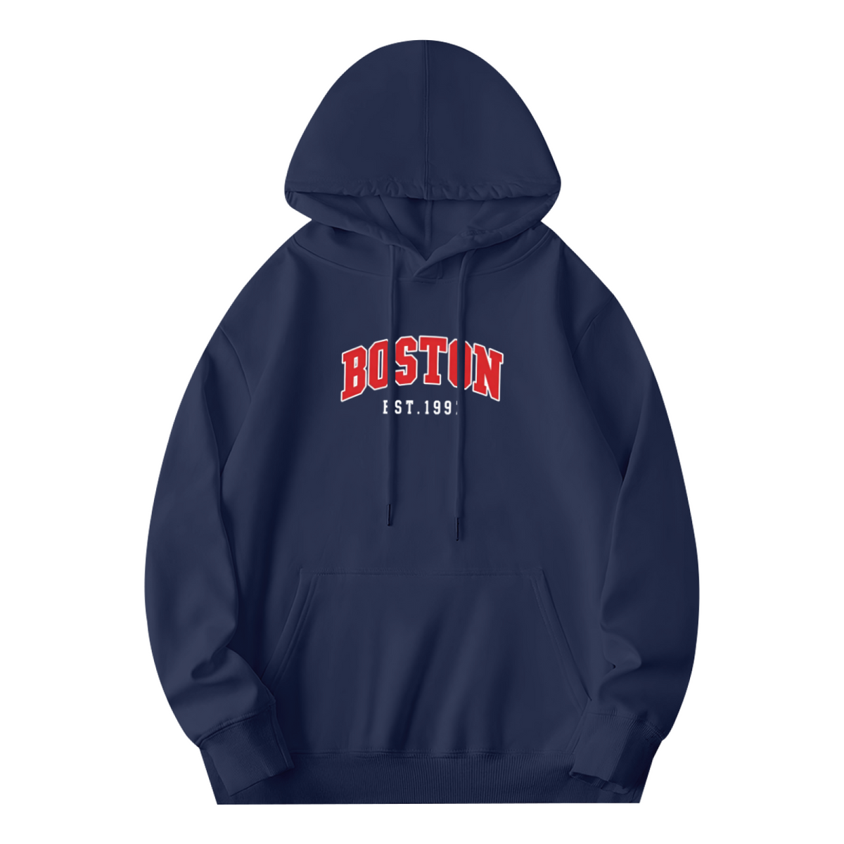 Boston EST.1917 Varsity Letter Navy Hoodie