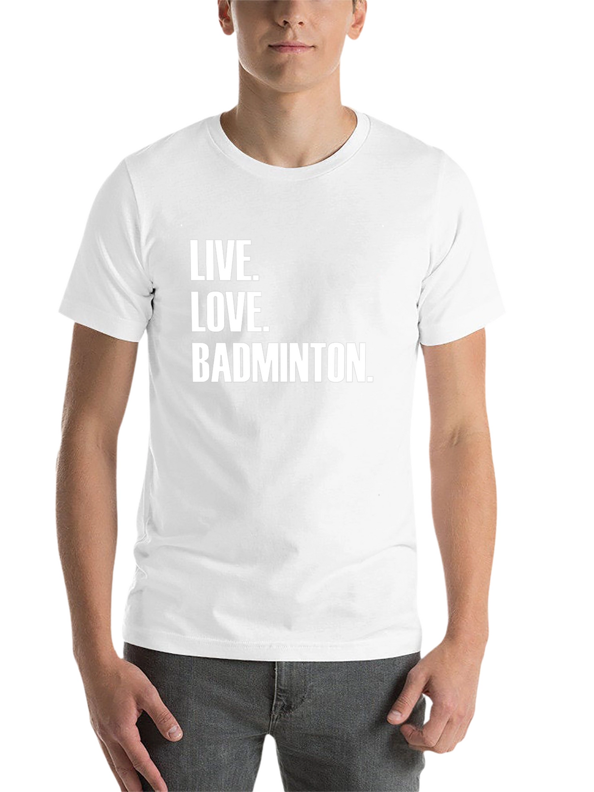 Live Love Badminton T-Shirt