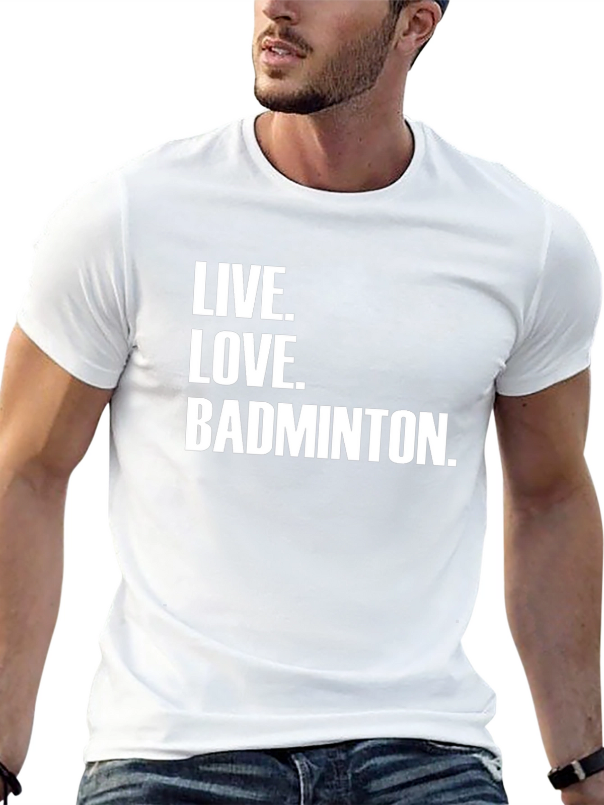 Live Love Badminton T-Shirt