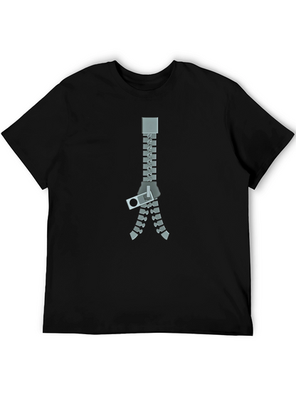 Unzipped Style: Graphic Tee