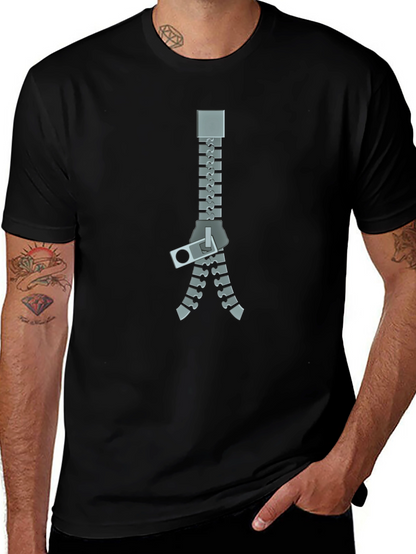 Unzipped Style: Graphic Tee