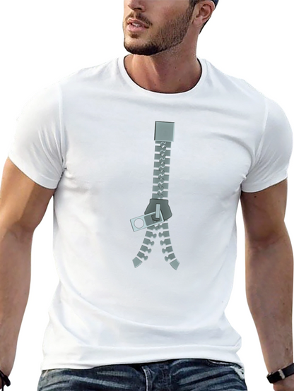 Unzipped Style: Graphic Tee