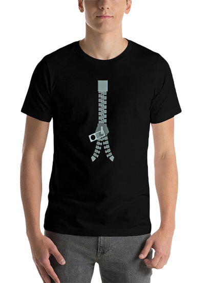 Unzipped Style: Graphic Tee