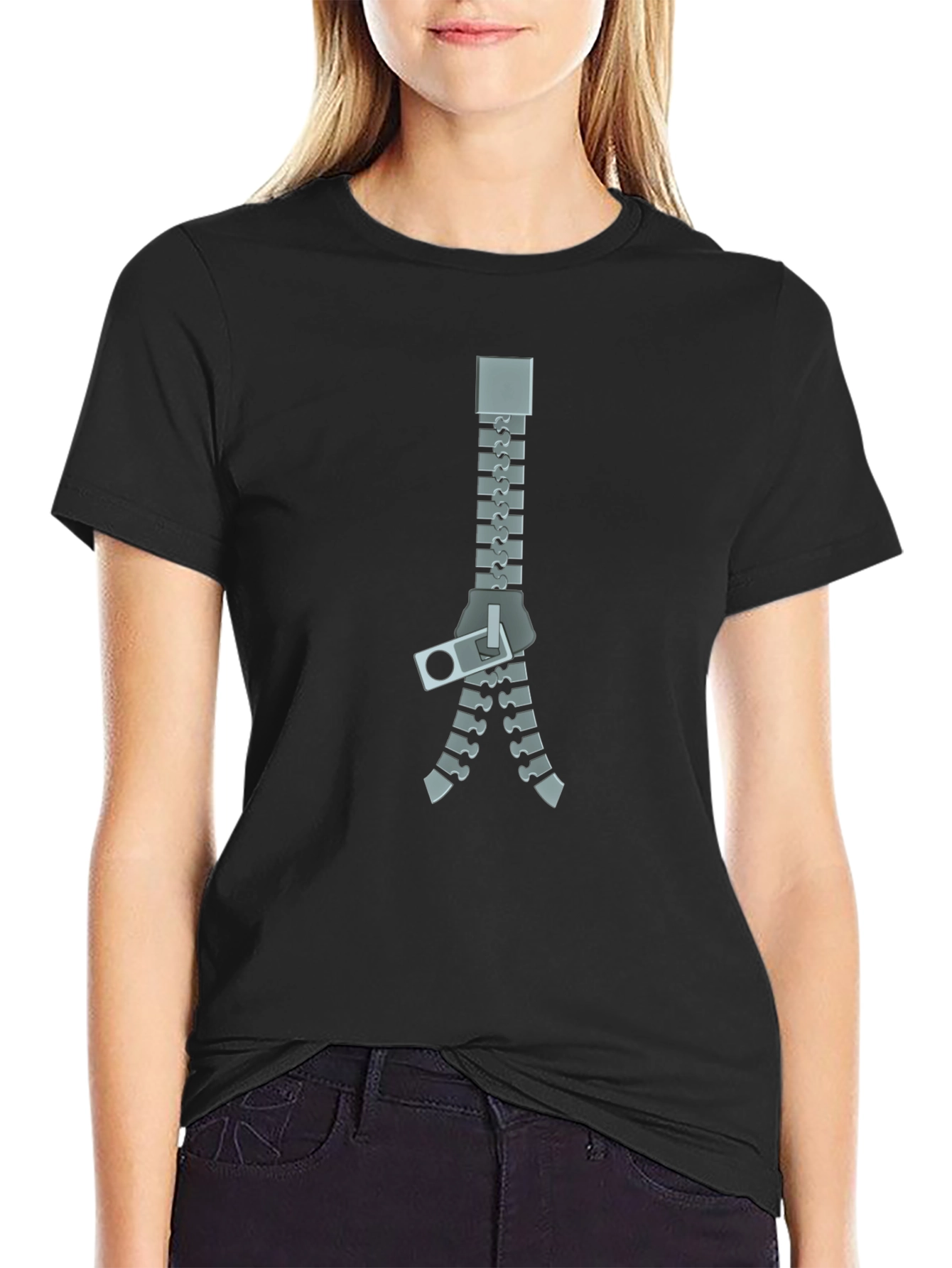 Unzipped Style: Graphic Tee