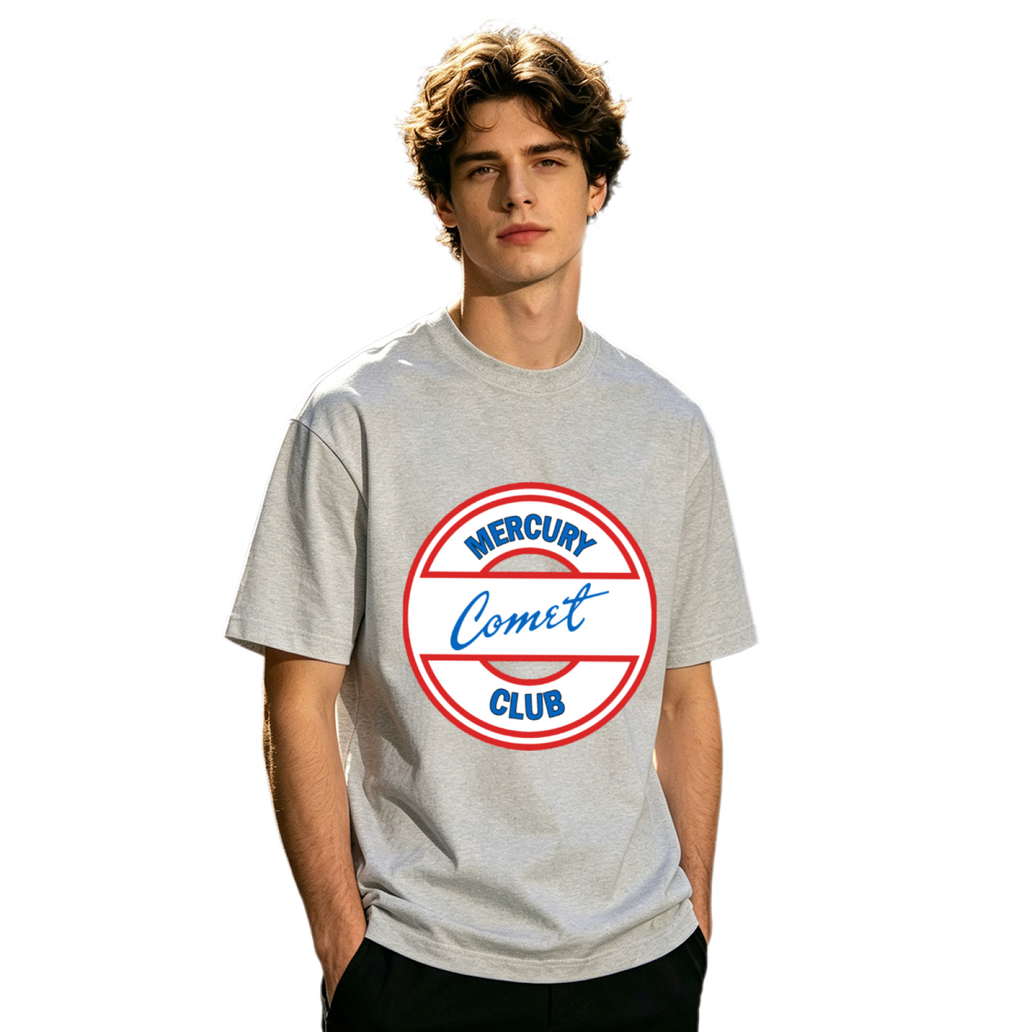 Men's Funny Vintage Retro Car Mechanic Graphic Tee