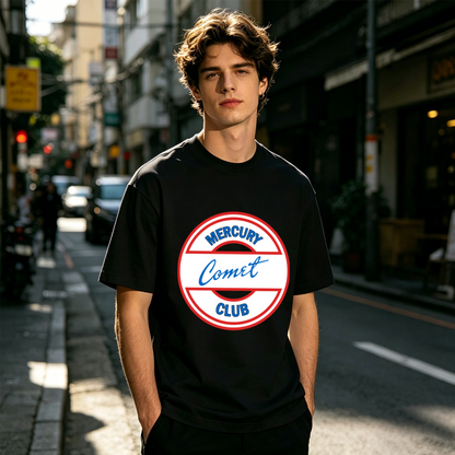 Men's Funny Vintage Retro Car Mechanic Graphic Tee