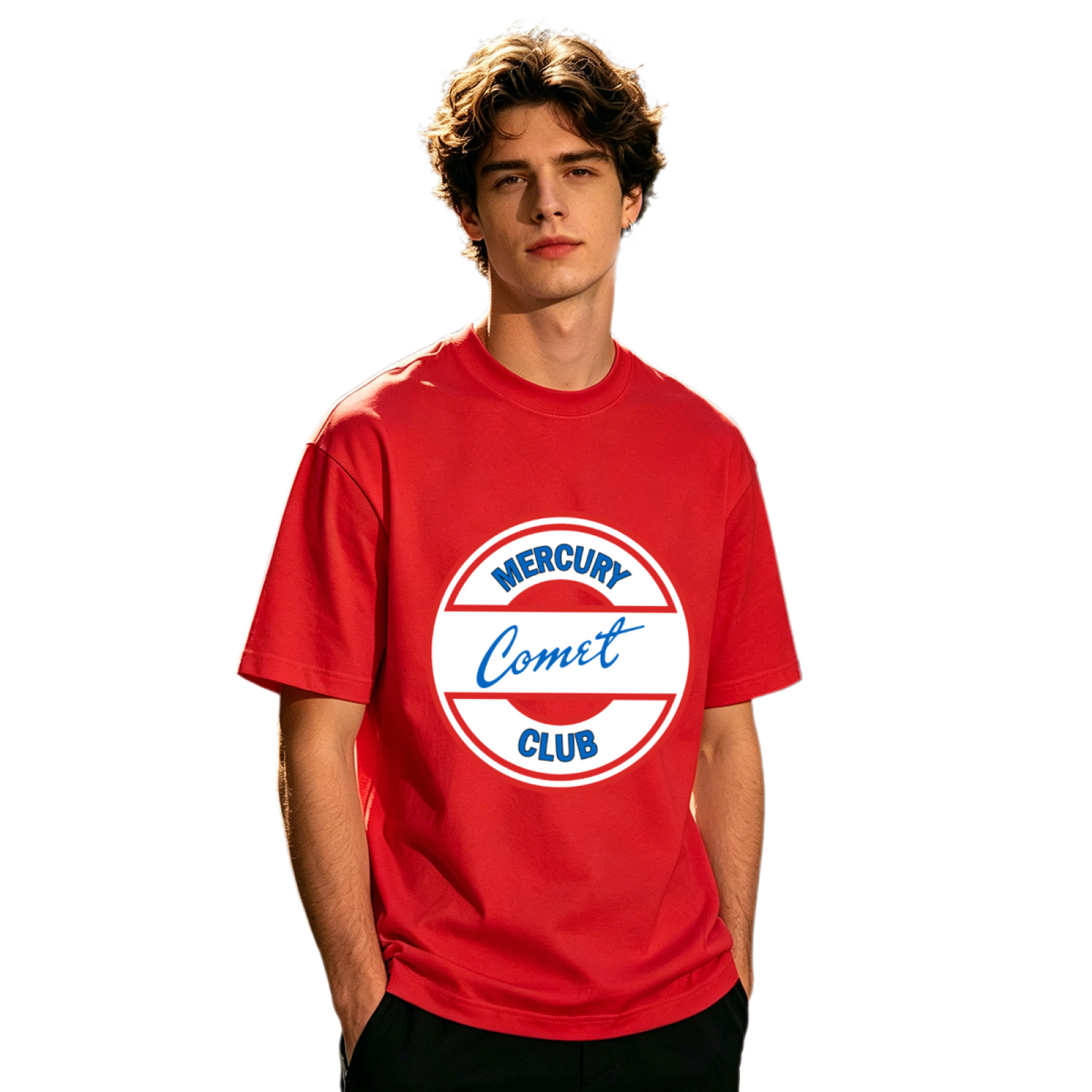 Men's Funny Vintage Retro Car Mechanic Graphic Tee