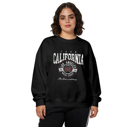 Vintage California Los Angeles 89 West Coast Crewneck Sweatshirt