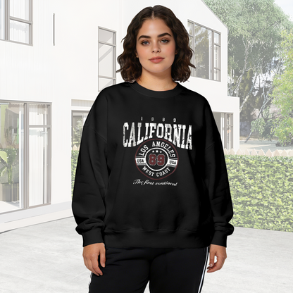 Vintage California Los Angeles 89 West Coast Crewneck Sweatshirt