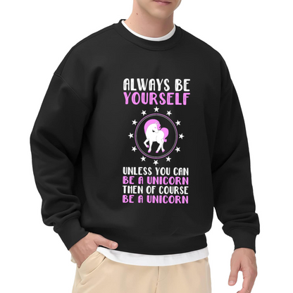 Soft Watercolor Red?Pink Butterfly Crewneck Sweatshirt