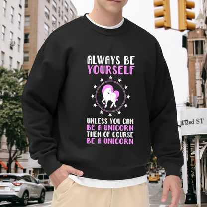 Soft Watercolor Red?Pink Butterfly Crewneck Sweatshirt