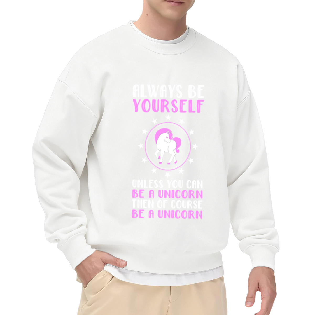 Soft Watercolor Red?Pink Butterfly Crewneck Sweatshirt