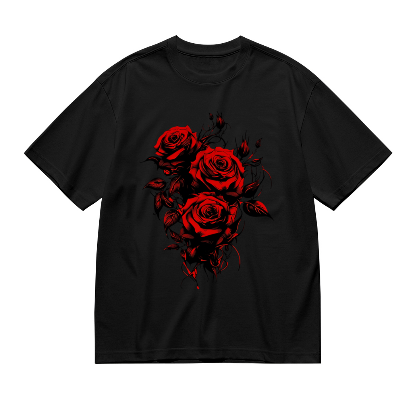 Japanese Koi Fish Lotus Traditional Art Tee