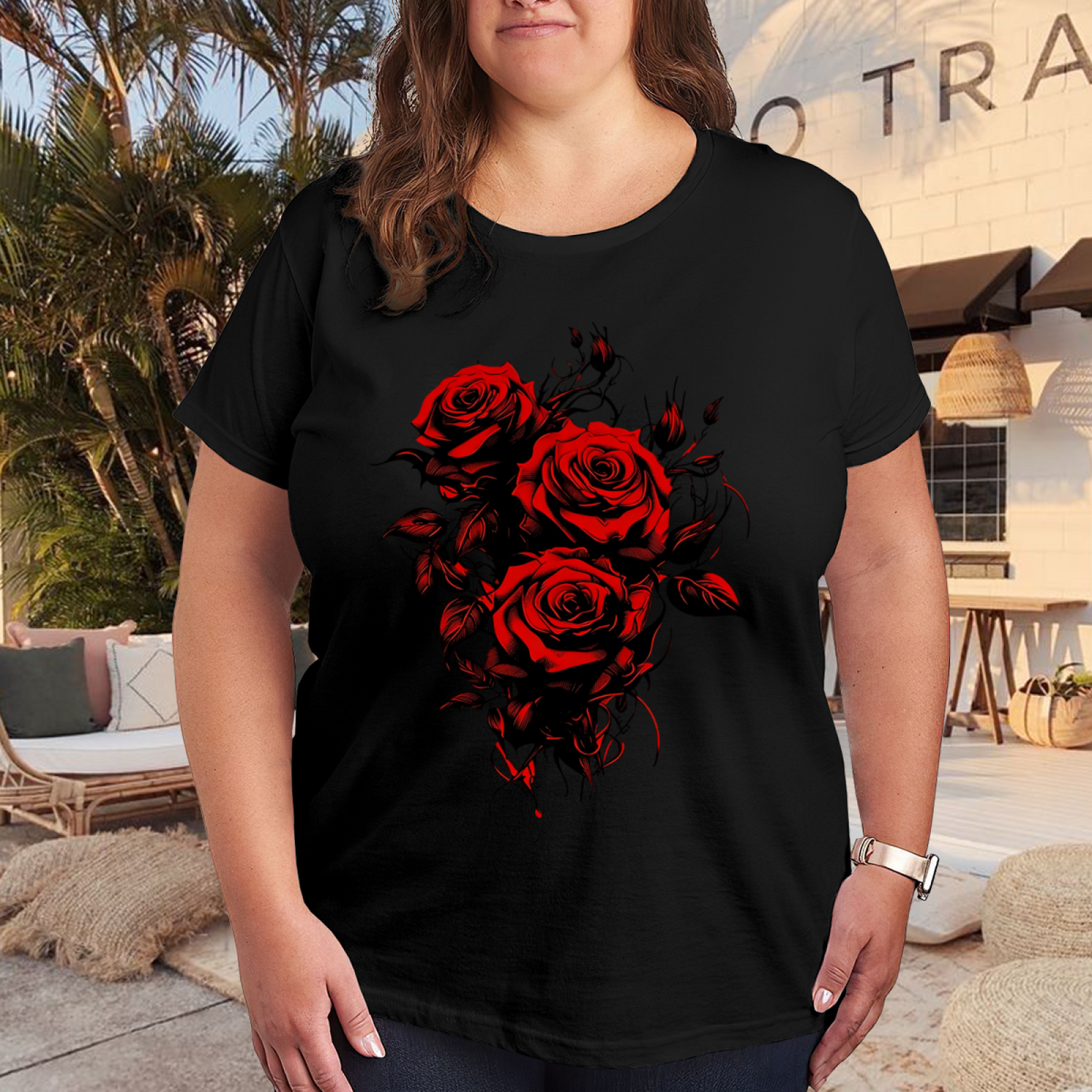 Japanese Koi Fish Lotus Traditional Art Tee