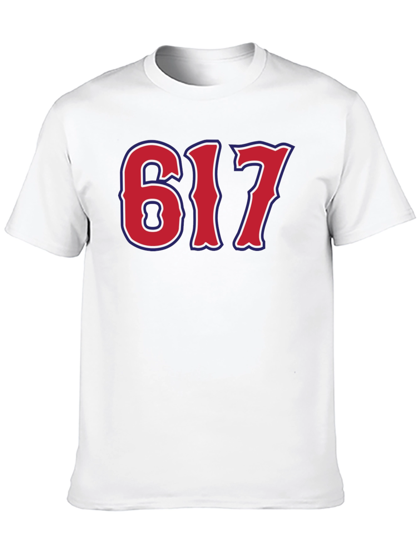 617 Boston Area Code Graphic Tee