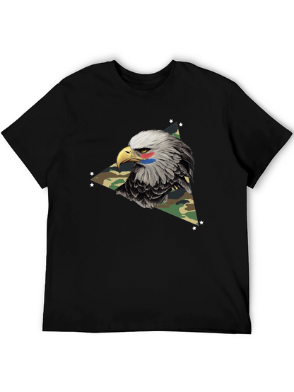 Eagle Camo T-Shirt - Patriotic Style