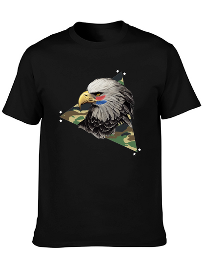 Eagle Camo T-Shirt - Patriotic Style