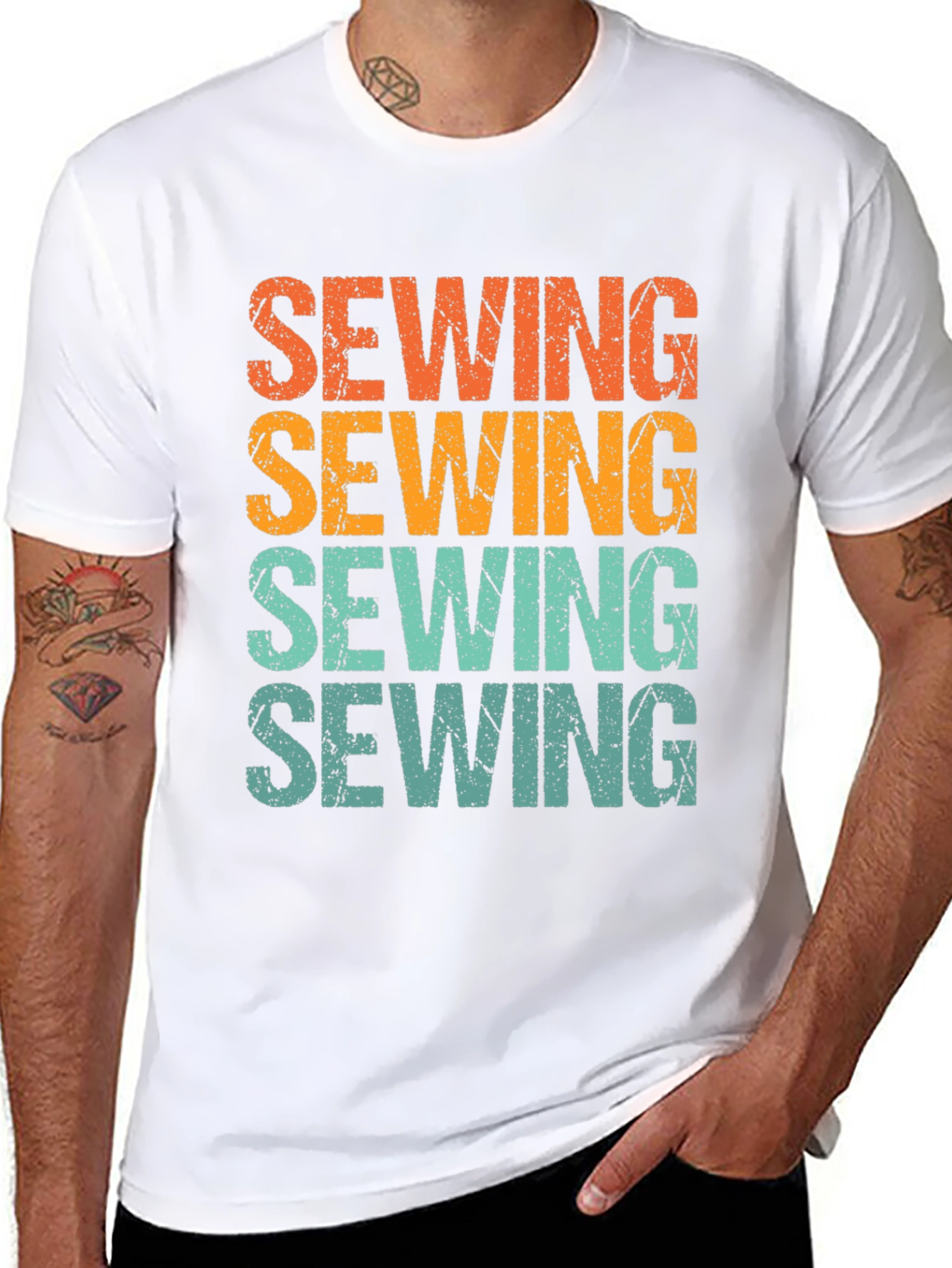 Retro Sewing T-Shirt