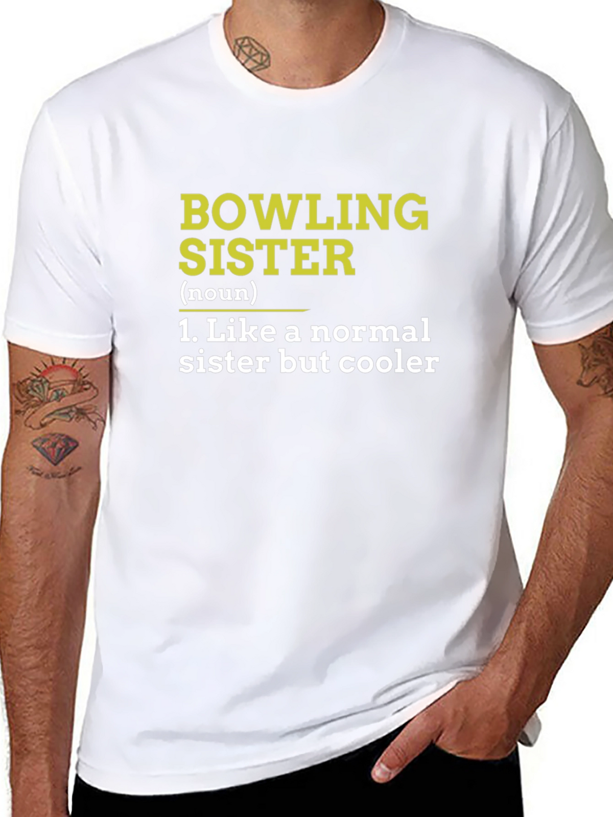 Bowling Sister T-Shirt - Normal Sister But Cooler