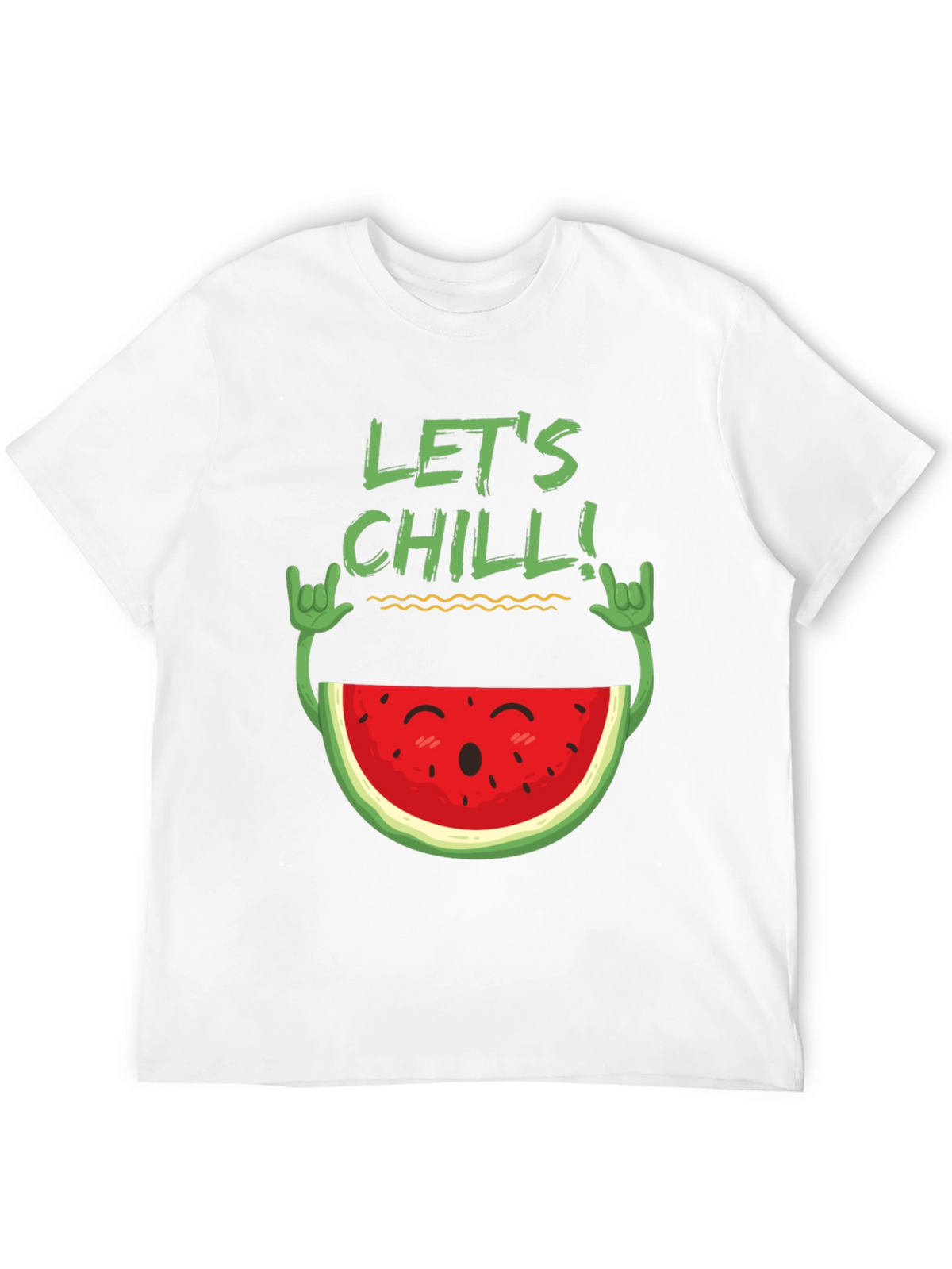 Lets Chill Watermelon Graphic Tee