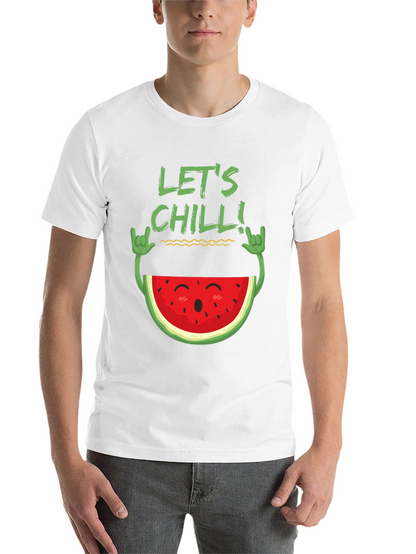 Lets Chill Watermelon Graphic Tee