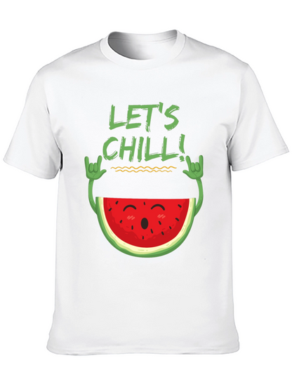 Lets Chill Watermelon Graphic Tee