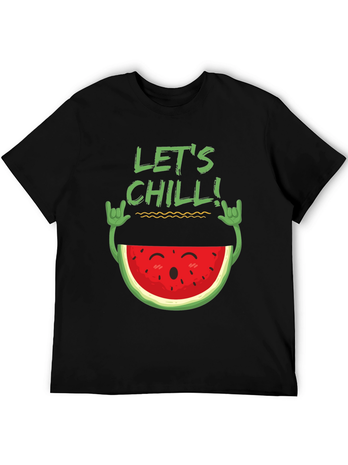 Lets Chill Watermelon Graphic Tee