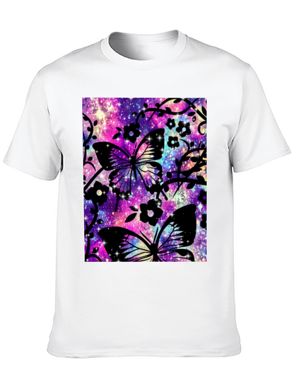 Butterfly Galaxy Graphic T-Shirt