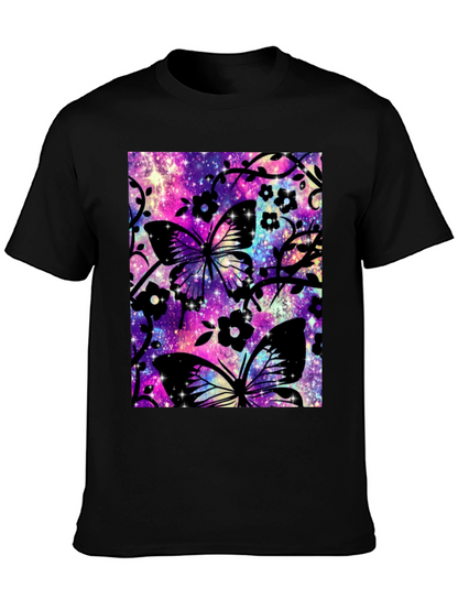 Butterfly Galaxy Graphic T-Shirt