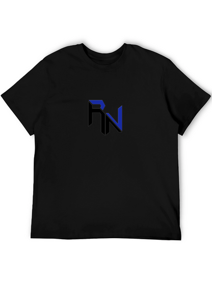 RN Logo Black T-Shirt