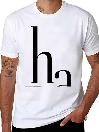 Hydrogen Molecule Graphic T-Shirt