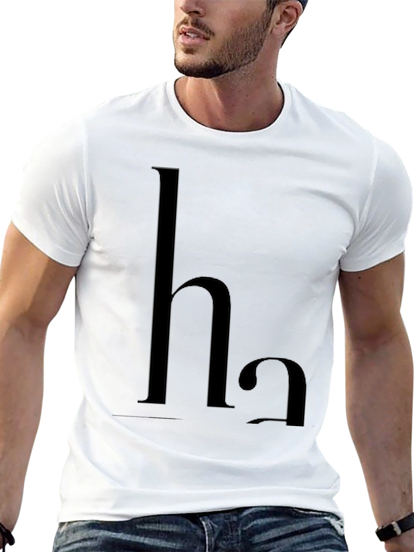 Hydrogen Molecule Graphic T-Shirt