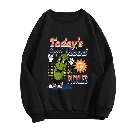 Blessed Soul Heart?Shaped Letter Print Inspirational Crewneck Sweatshirt