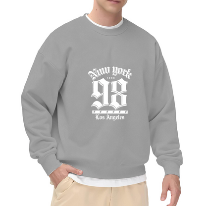 Vintage Gothic NY 98 Number Street Crewneck Sweatshirt