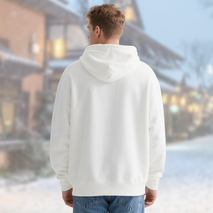 Faith God Qualified Me Romans 8:30 White Hoodie, Soft Comfort Religious Daily Top