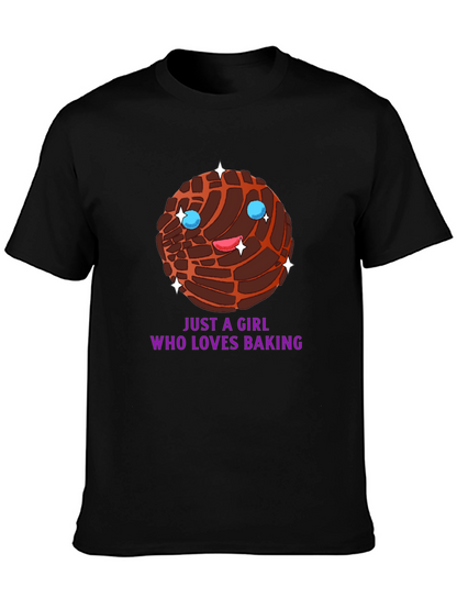 Just a Girl Who Loves Baking Concha T-Shirt