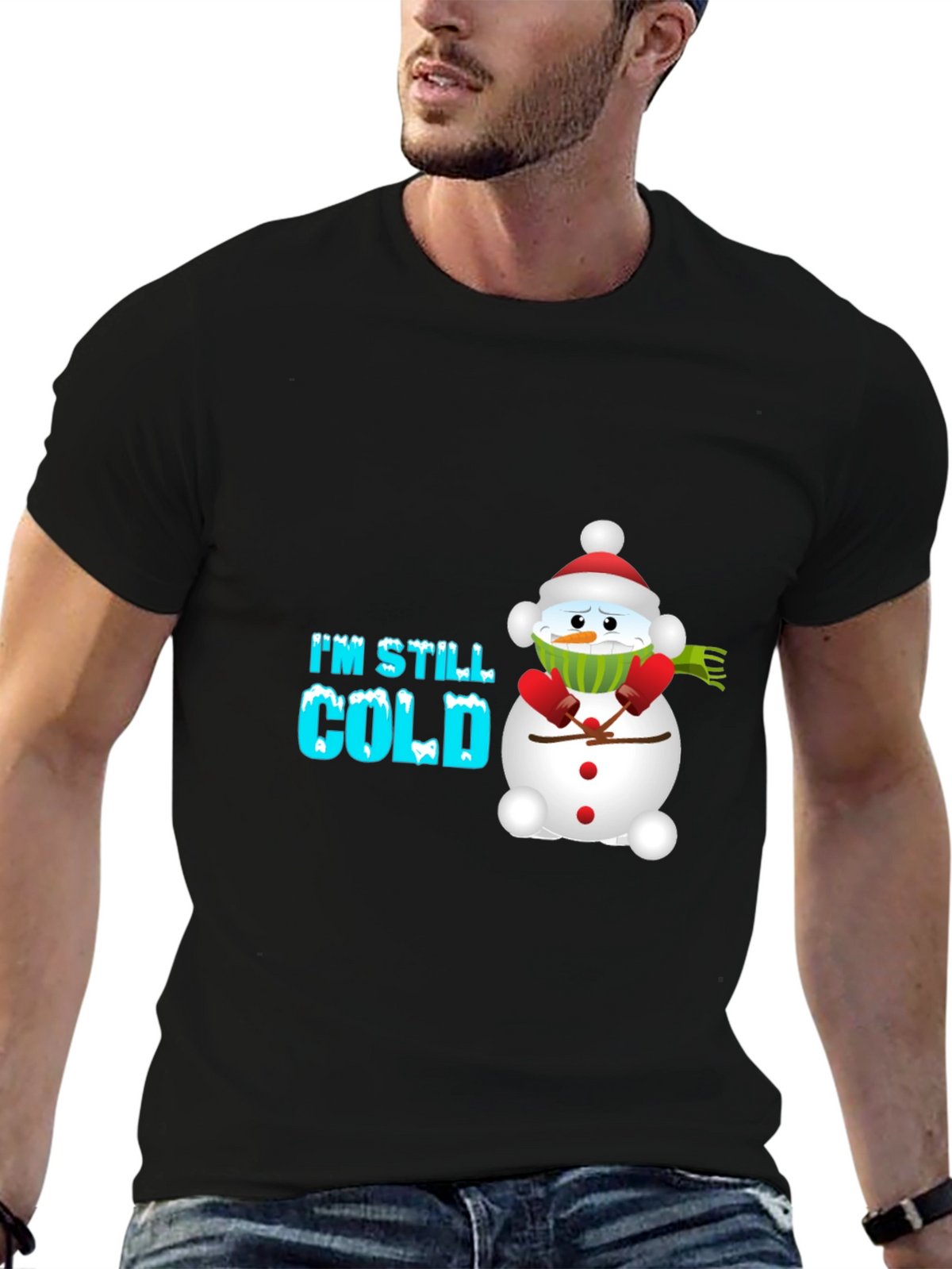 Im Still Cold Snowman Graphic Tee