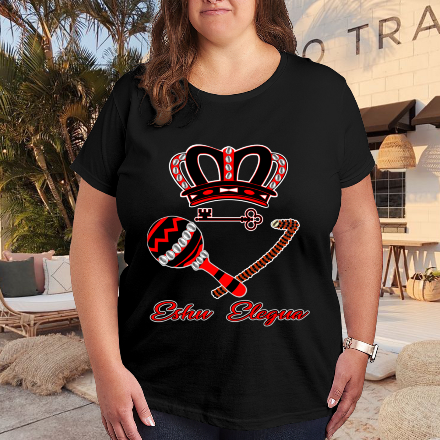 Eshu Elegua Santeria Spiritual Symbol Tee