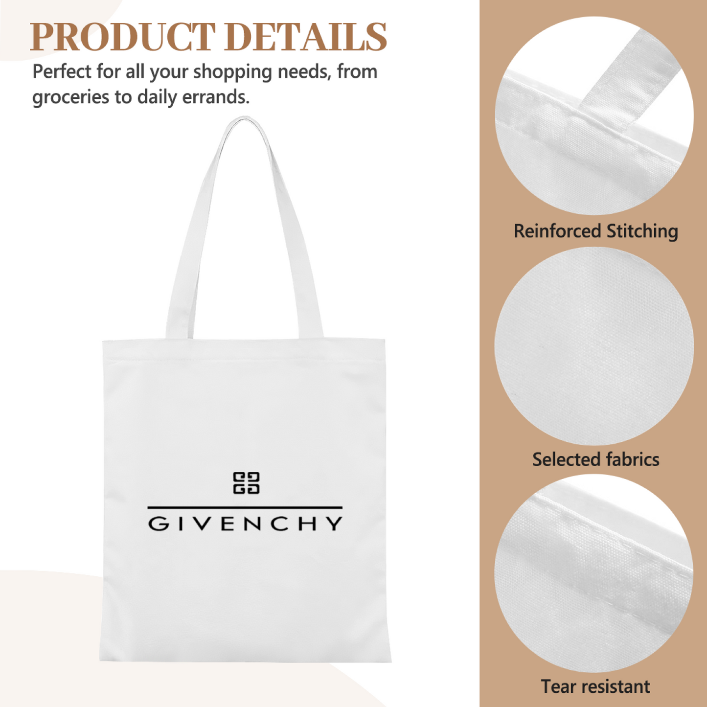 Golden Girls Pop Character Art Canvas Tote | Classic Sitcom Fan Stylish Shoulder Bag