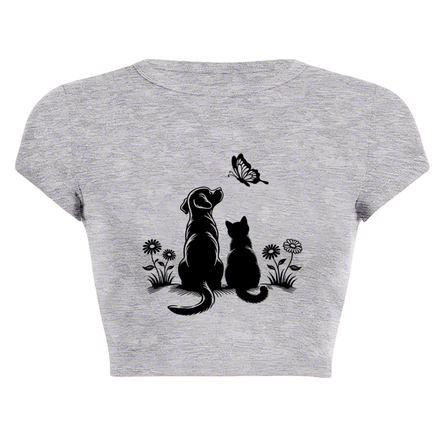 Don¡¯t Judge Women By Pounds Body Positive Black Crop Tee