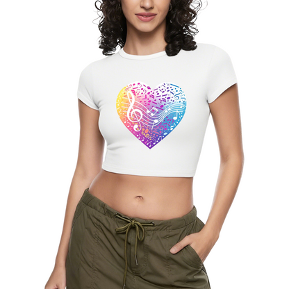 Gothic Tattoos Are Trashy Hot Pink Edgy Statement Crop Top