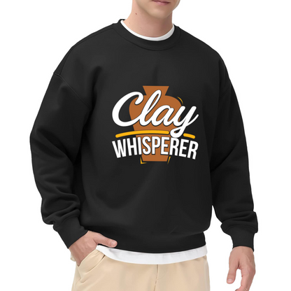 Clay Whisperer Pottery Lover Crewneck Sweatshirt