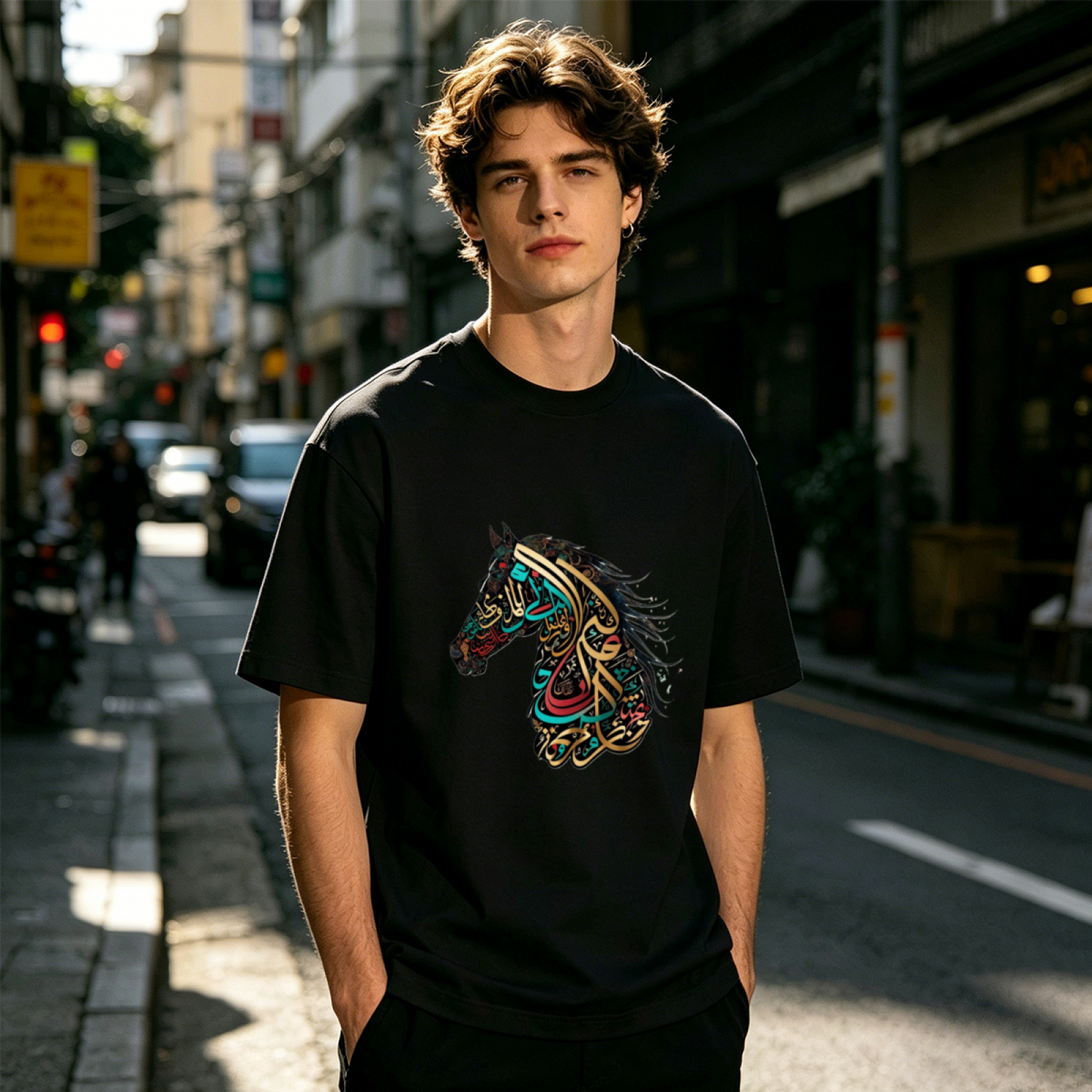 Men's Musician Music Note Types Cool Band Graphic T-Shirt