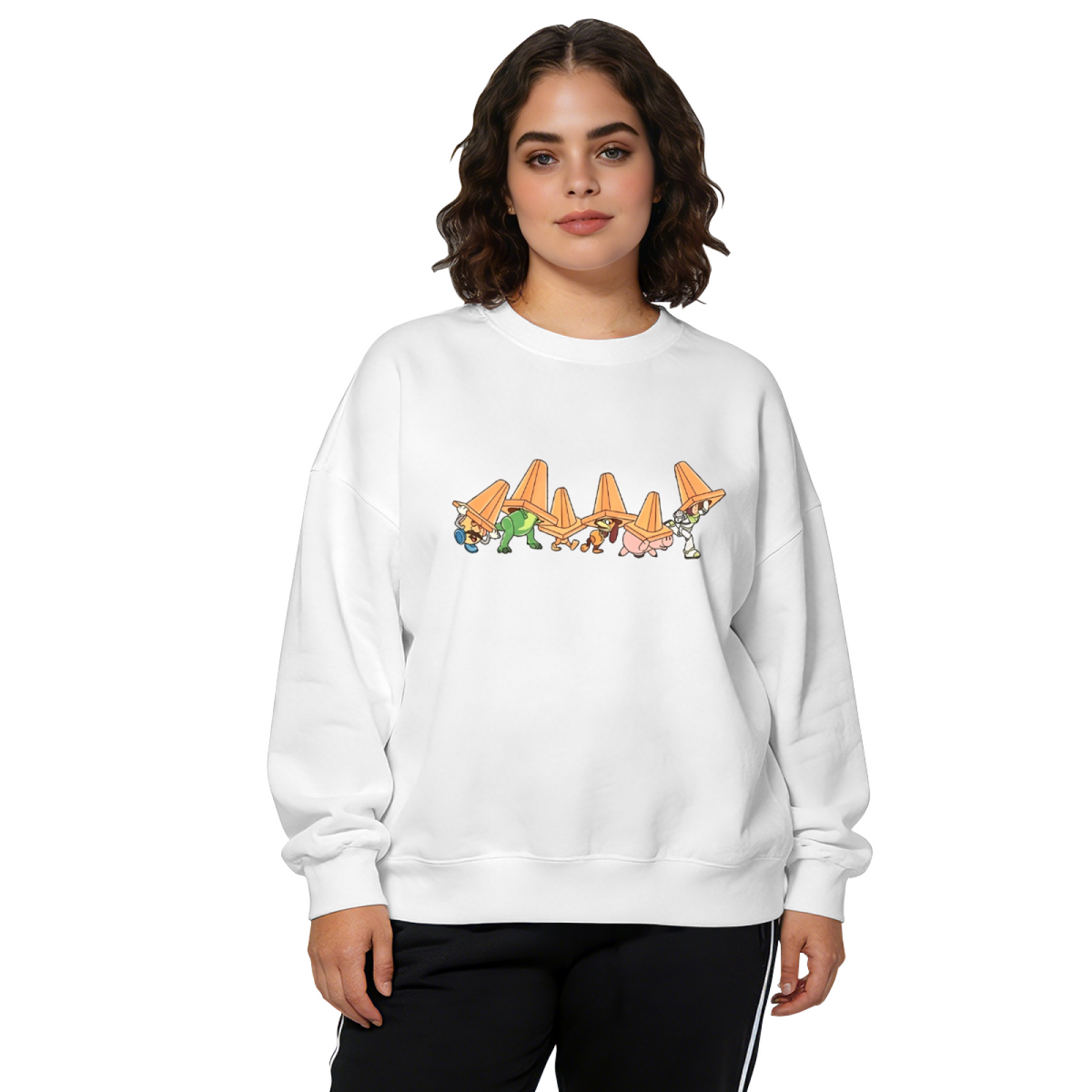 Dance Script With Heart Crewneck Sweatshirt | Dancer Lover Casual Pullover Top