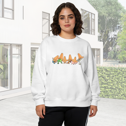 Dance Script With Heart Crewneck Sweatshirt | Dancer Lover Casual Pullover Top