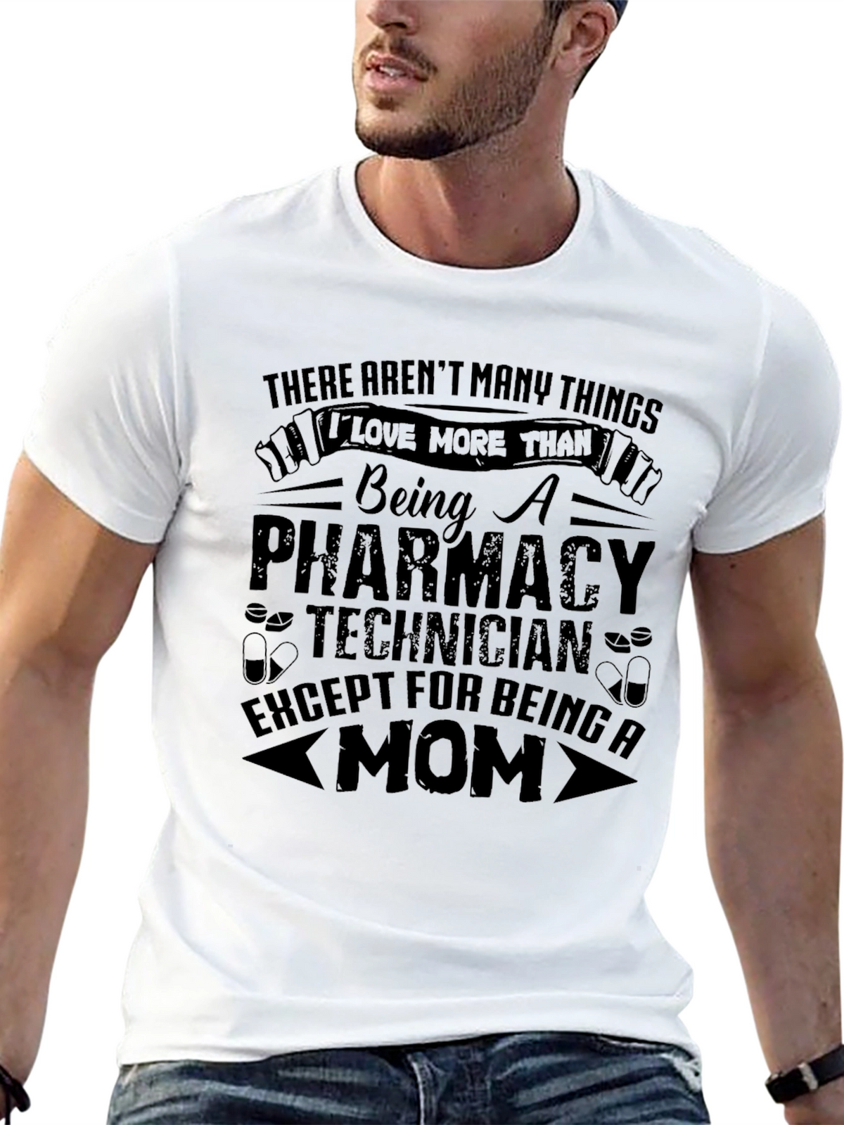 Pharmacy Technician Mom T-Shirt - Gift for Mothers