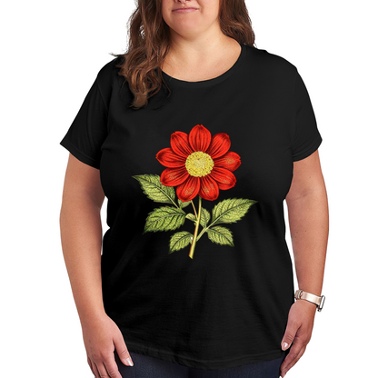 Traditional Tattoo Style Hummingbird & Hibiscus Shirt