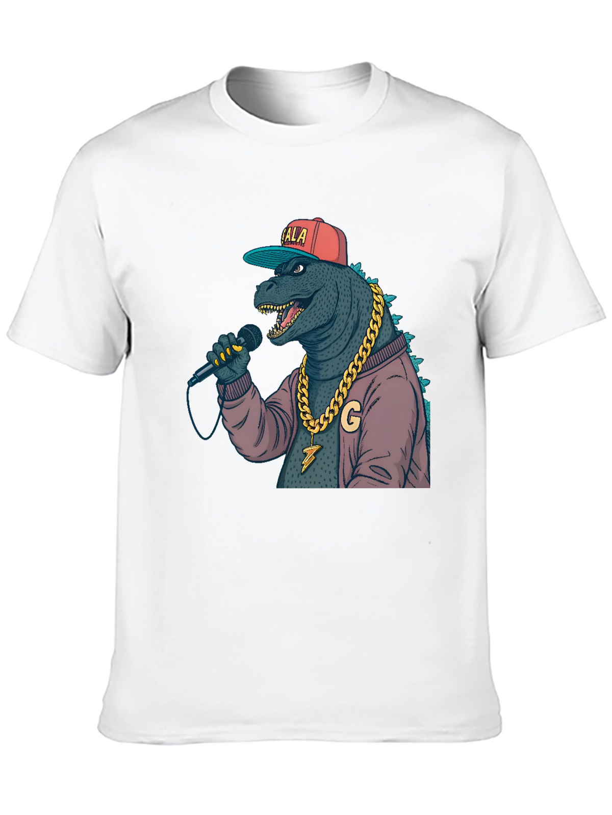 Rapper Godzilla Graphic T-Shirt