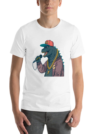 Rapper Godzilla Graphic T-Shirt